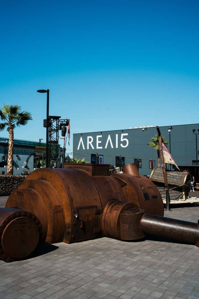 A Las Vegas Bucket List item, the rusty tank statue is a unique sight to see among the exciting things to do in Las Vegas.