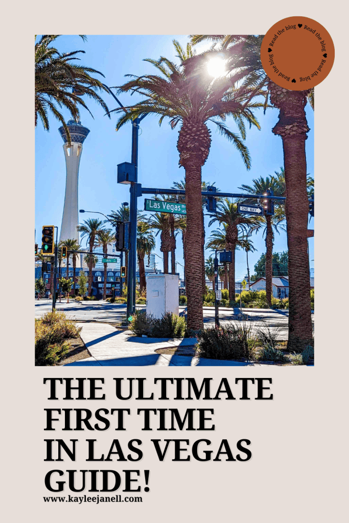 The ultimate guide for first timers in Las Vegas.