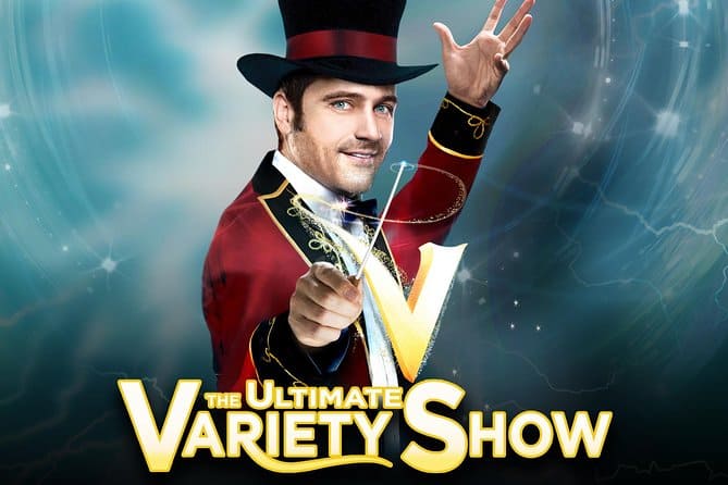 The ultimate Las Vegas variety show logo.